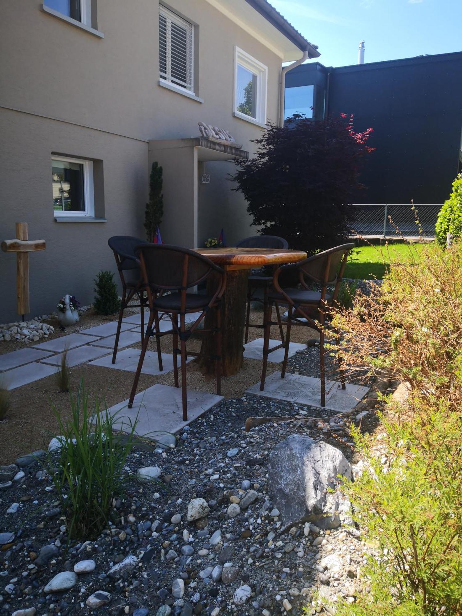Garten-Wohnung Eschen Екстериор снимка